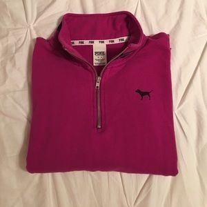 Victoria’s Secret zip front sweatshirt - Medium